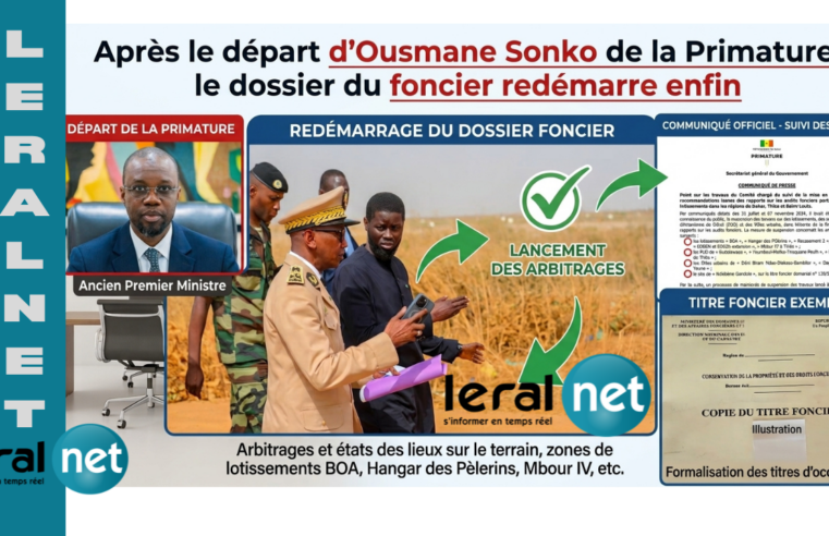 Foncier au Sénégal : les projets gelés enfin relancés après la crise politique