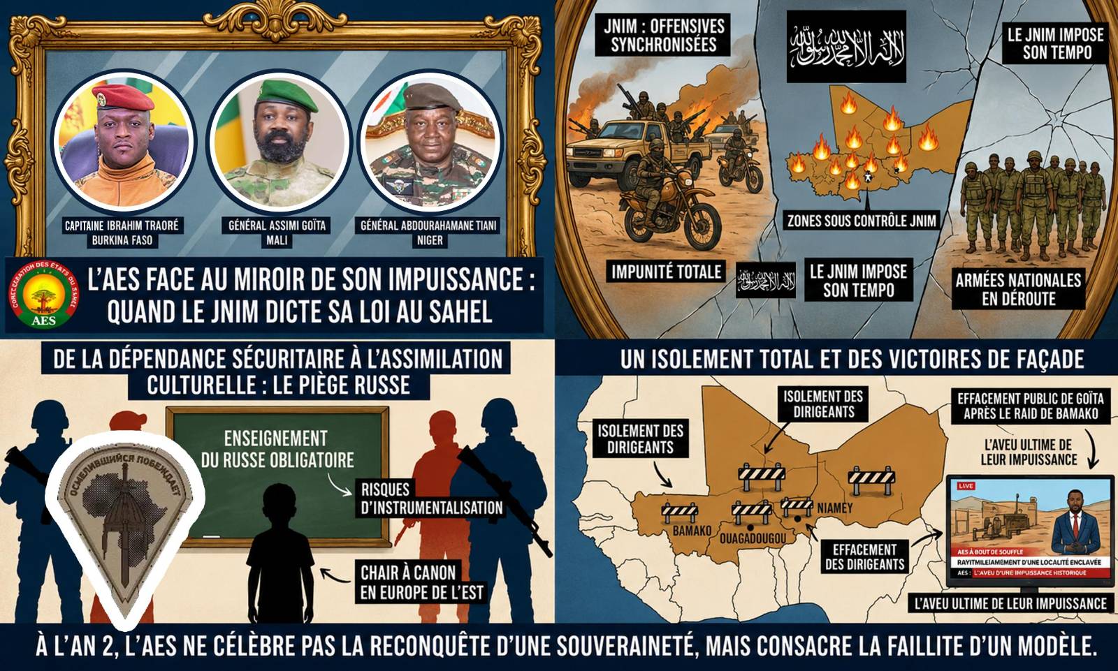 Le Sahel sous l’emprise du terrorisme malgré les juntes militaires