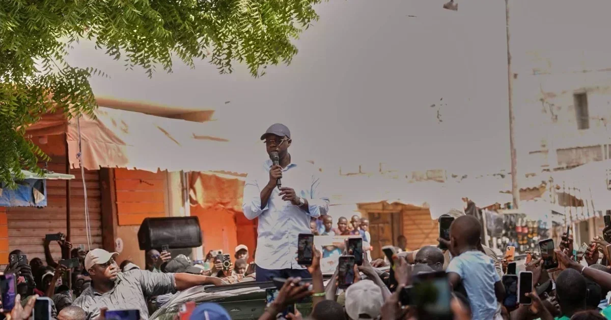 Bargny : Ousmane Sonko mobilise les militants de Pastef pour la campagne de vente des cartes de membre