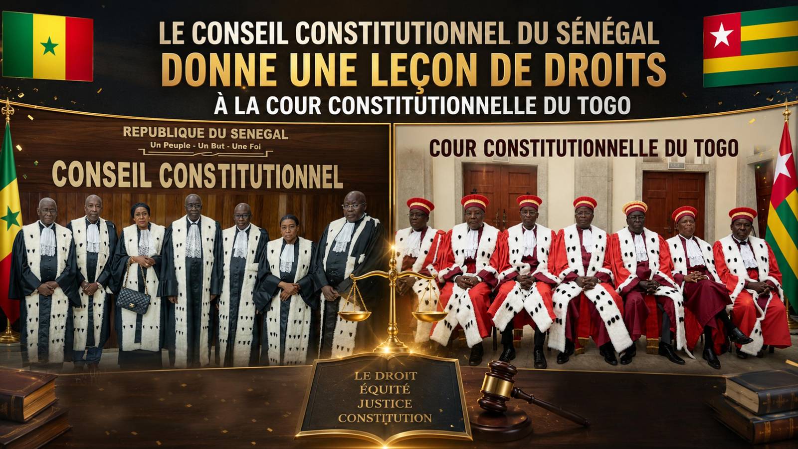 Sénégal et Togo : quand l&rsquo;état de droit prend deux visages