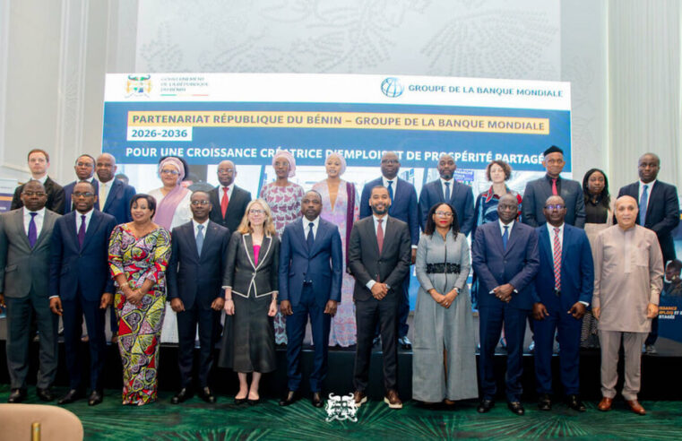 Bénin : un plan décennal avec la banque mondiale pour booster l’emploi et le développement