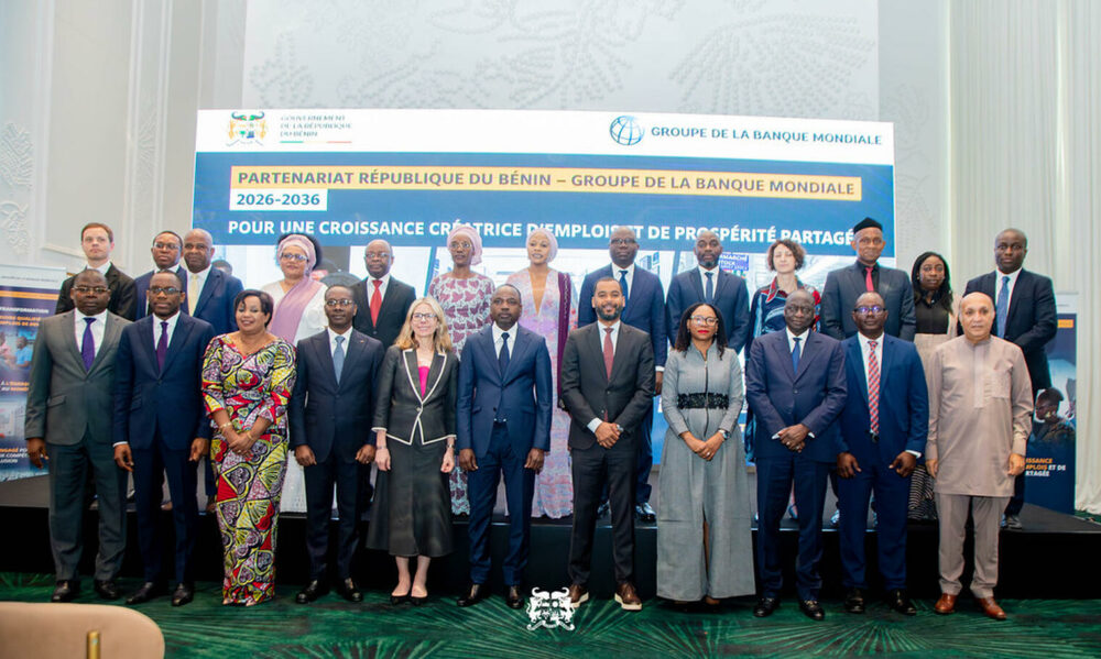 Bénin : un plan décennal avec la banque mondiale pour booster l’emploi et le développement