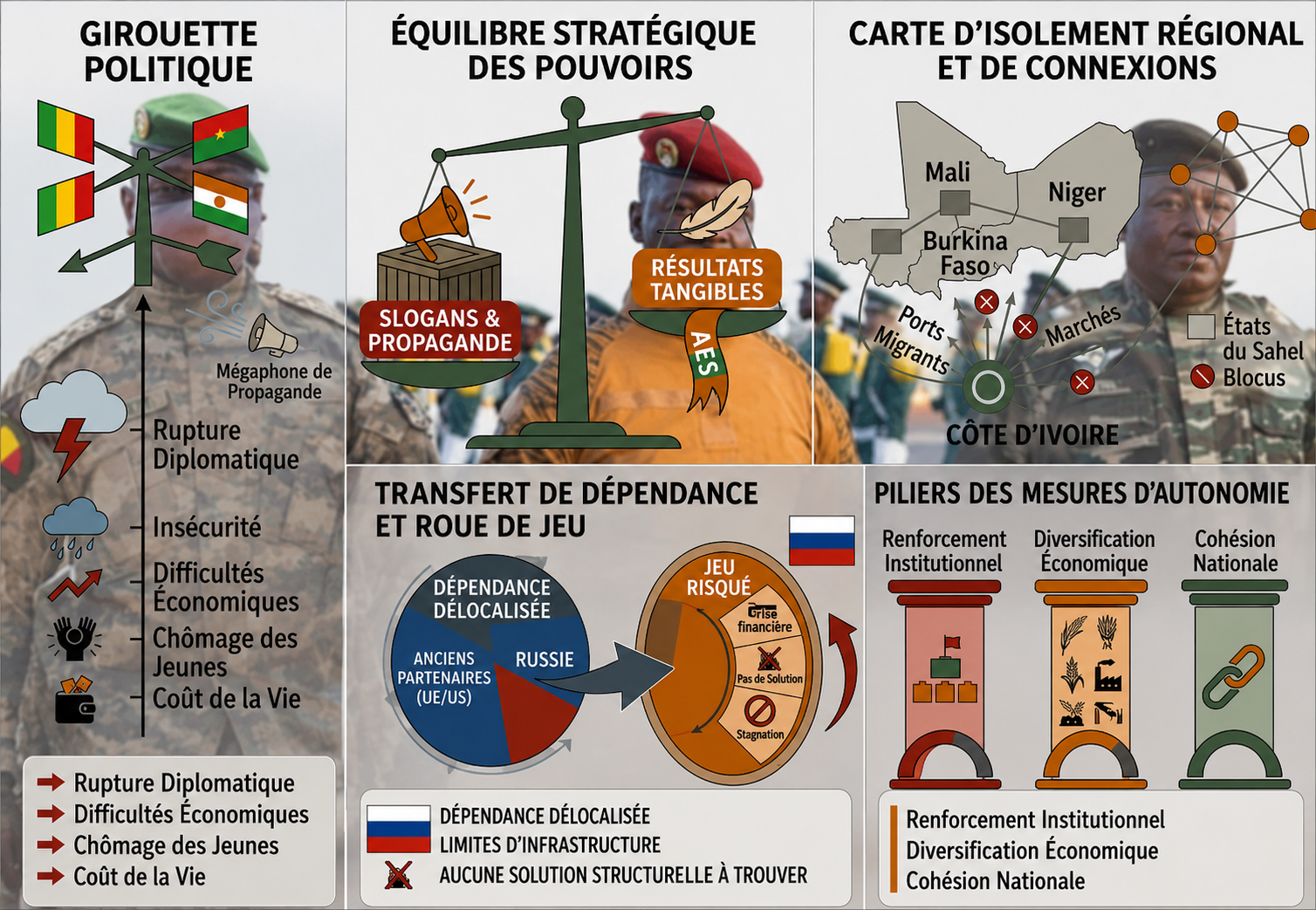 Le Sahel face à ses choix : l&rsquo;AES et l&rsquo;épineuse quête de souveraineté
