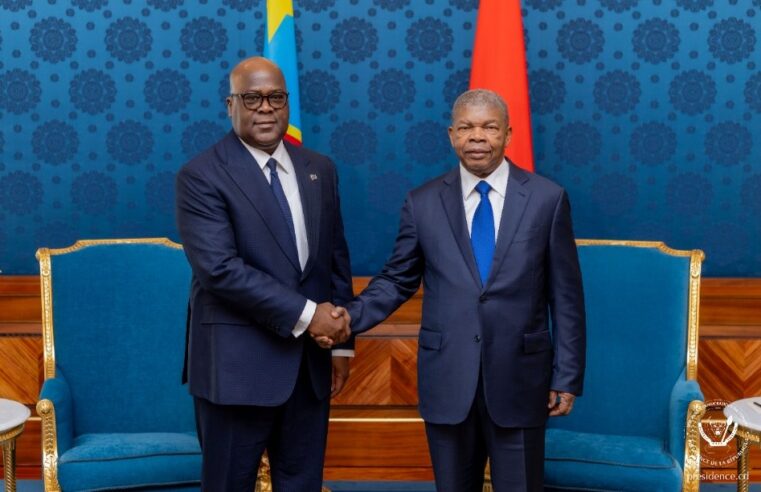 Félix Tshisekedi en Angola pour renforcer la paix internationale