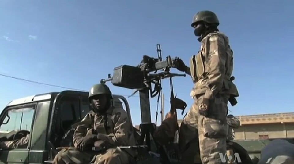 Soldats malien en opération