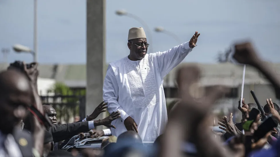 Le président Macky Sall au Sénégal
