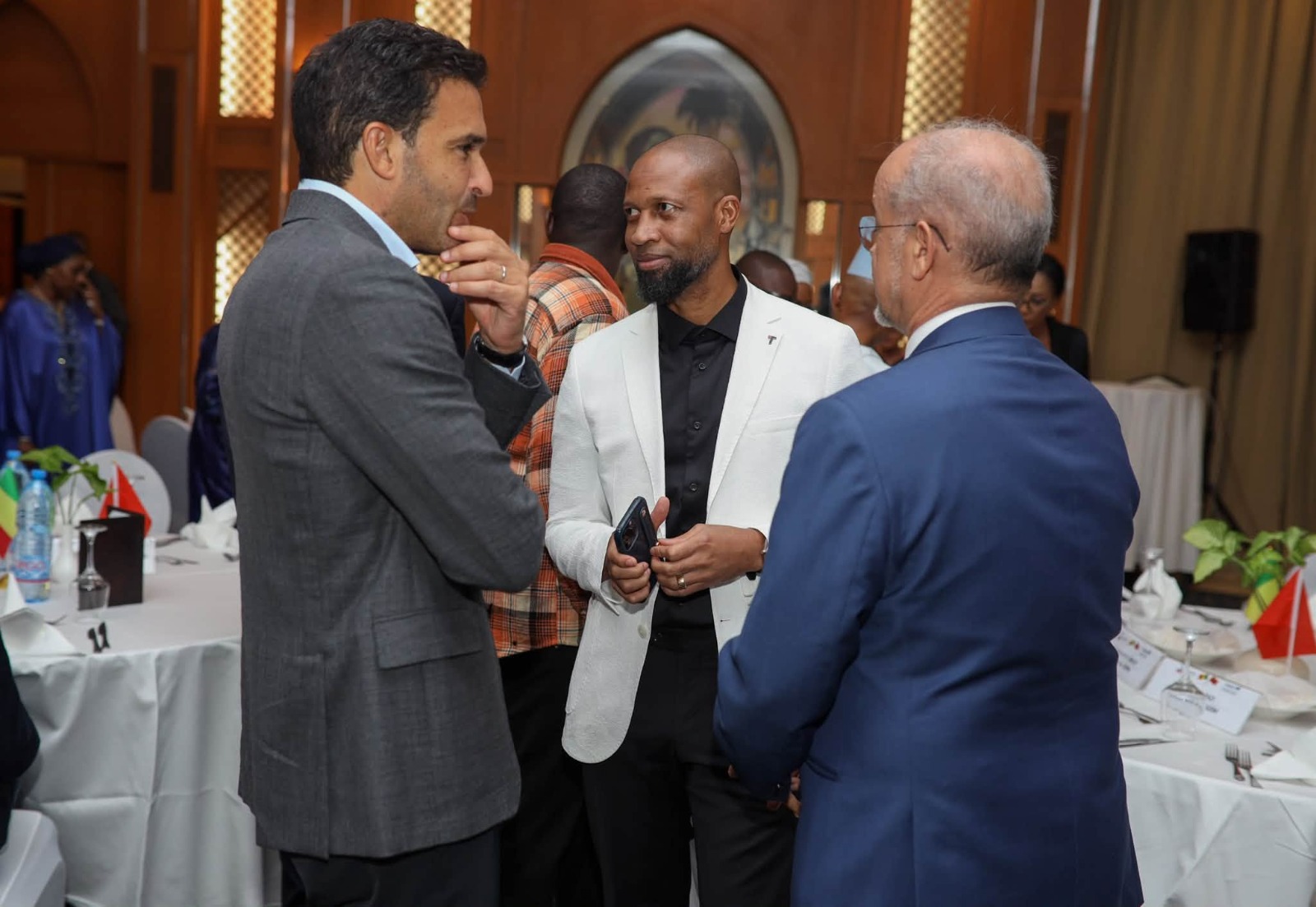 Participants à la Grande Commission mixte Mali-Maroc