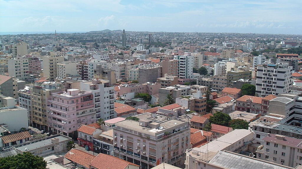 Panorama urbain de Dakar, le quartier du Plateau, cœur économique du Sénégal.
