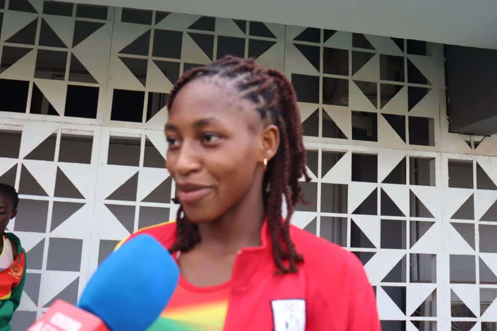 Zalissa Zongo, médaillée d'or et recordwoman nationale