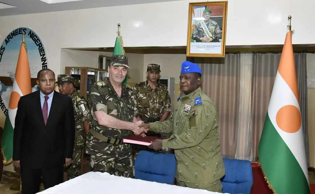 Don important de l&rsquo;Algérie à l&rsquo;armée du Niger débarqué à Niamey