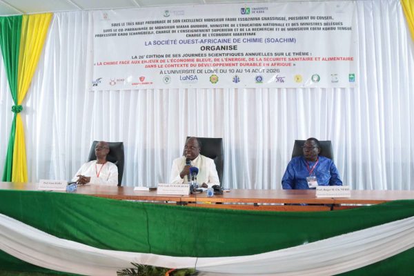 Soachim à Lomé : plus de 500 travaux scientifiques présentés lors de la 26e édition