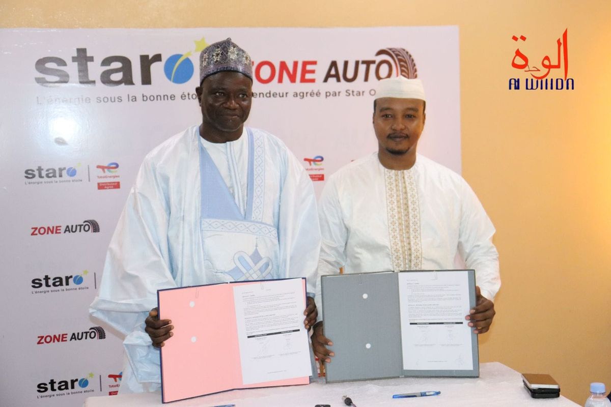 Partenariat star oil Tchad zone auto pour une distribution de qualité à N&rsquo;Djamena