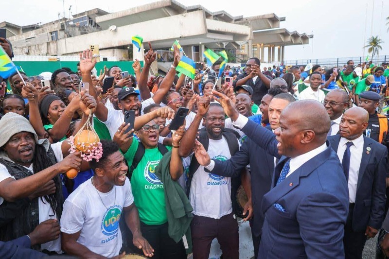 Président gabonais à Abidjan pour les célébrations de l&rsquo;indépendance ivoirienne