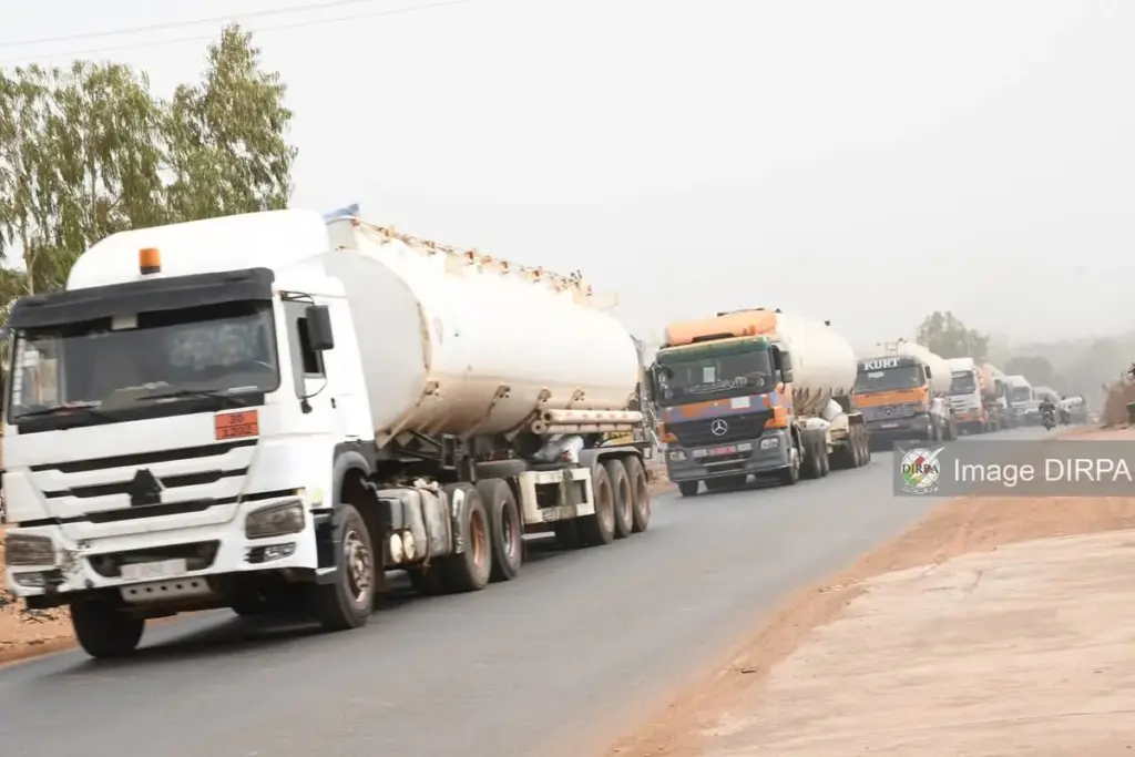 Convoi carburant Mali : 840 camions-citernes arrivent à Bamako