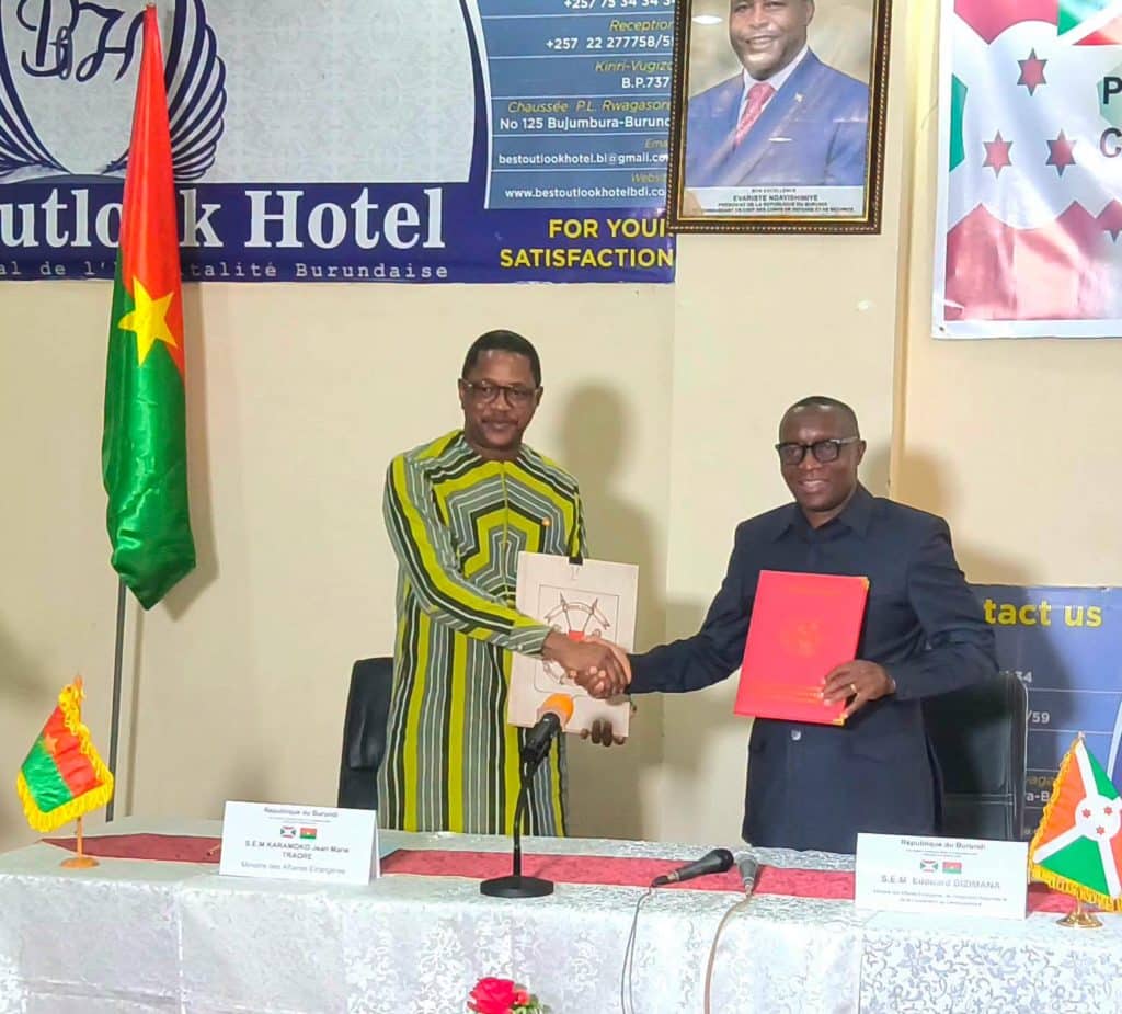 Renforcement des liens burkinabè-burundais : 14 accords majeurs signés à bujumbura