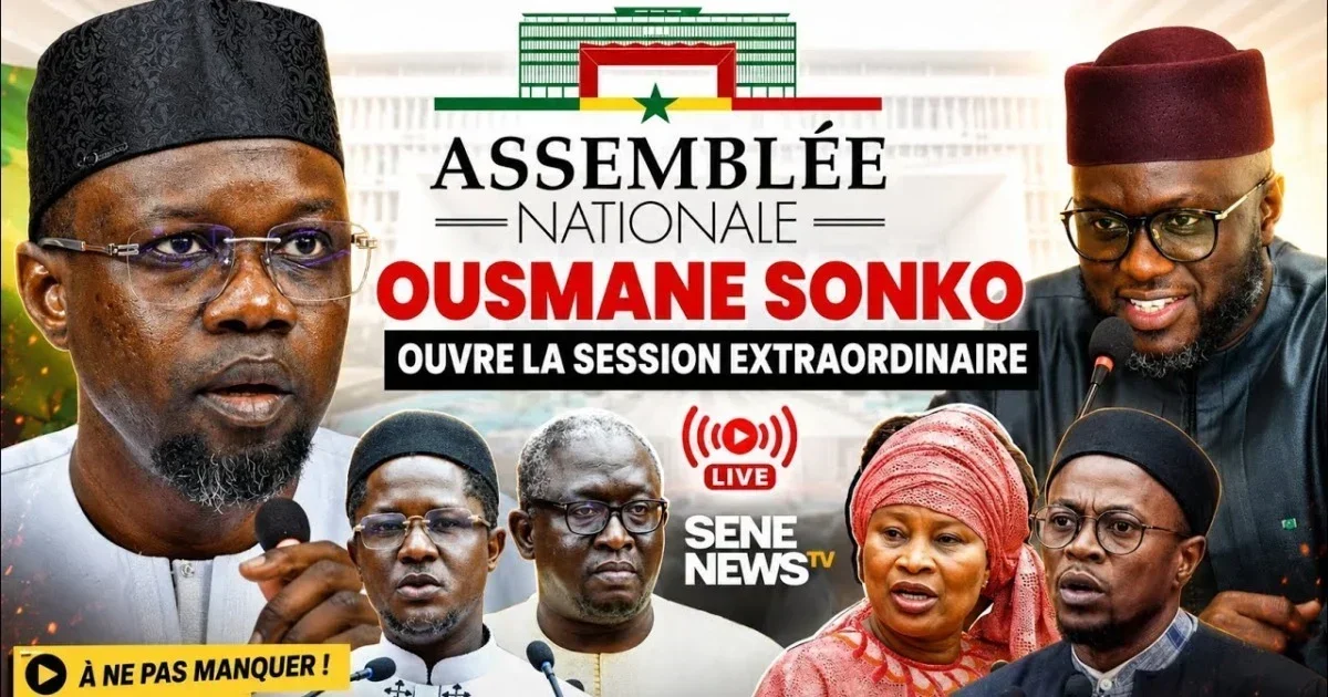 Session parlementaire extraordinary à Dakar : Sonko lance des enquêtes clés