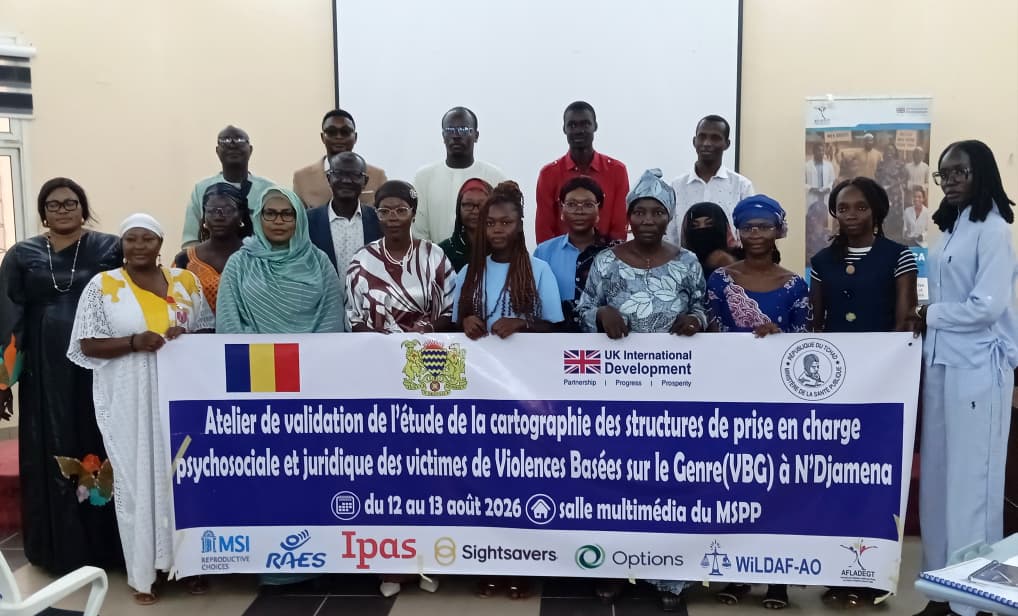Cartographie des services contre les violences basées sur le genre à N’Djamena
