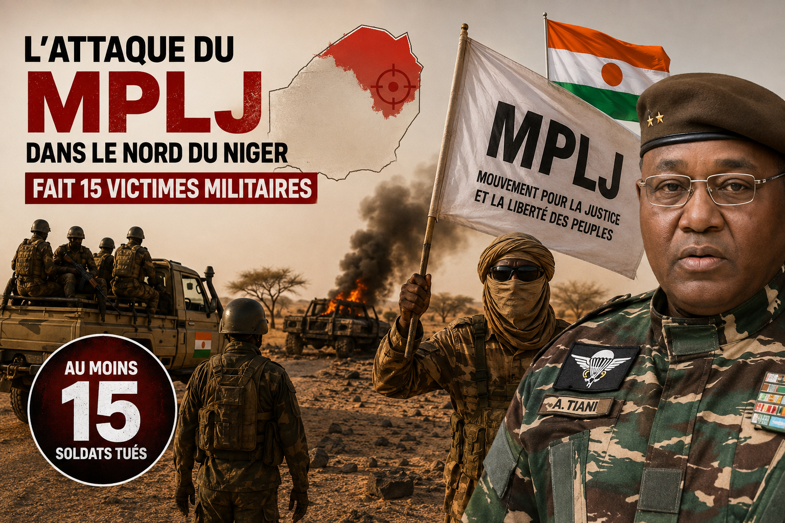 Insécurité au Niger : l&rsquo;armée face à l&rsquo;épreuve d&rsquo;une attaque meurtrière dans le nord