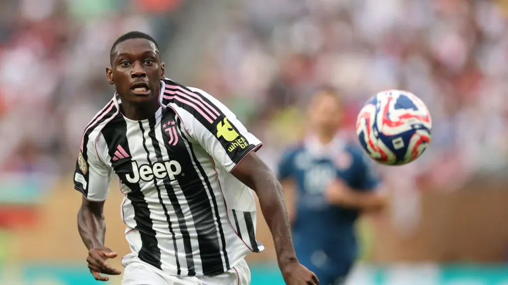 Randal Kolo Muani sous les couleurs de la Juventus