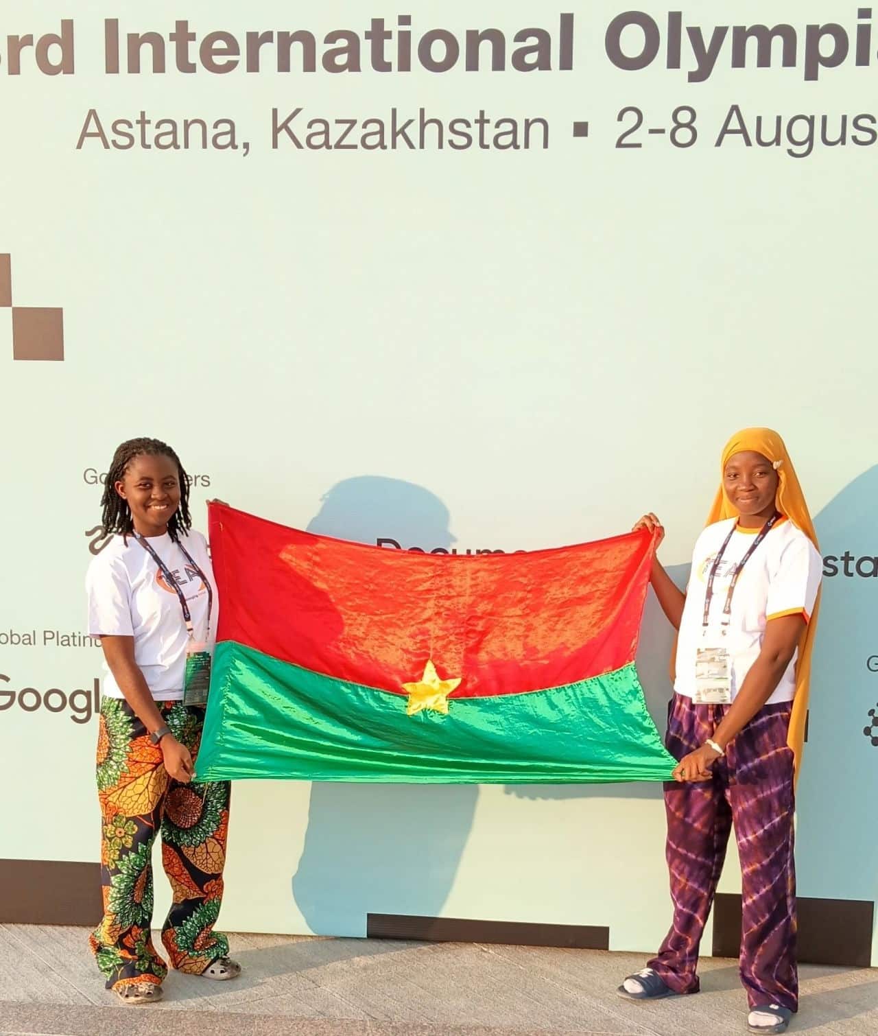 Pascaline Lompo et Madina Toé en route pour l'IOAI 2026