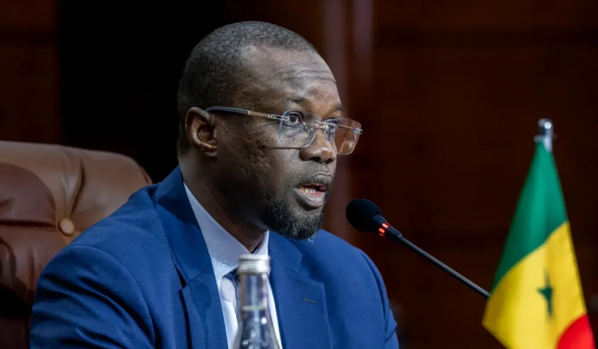Ousmane Sonko prend la parole à l'Assemblée nationale