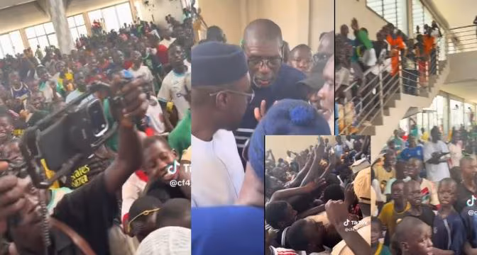 Louga : Ousmane Sonko accueilli par une mobilisation massive à Koki Louga : Ousmane Sonko accueilli par une mobilisation massive à Koki