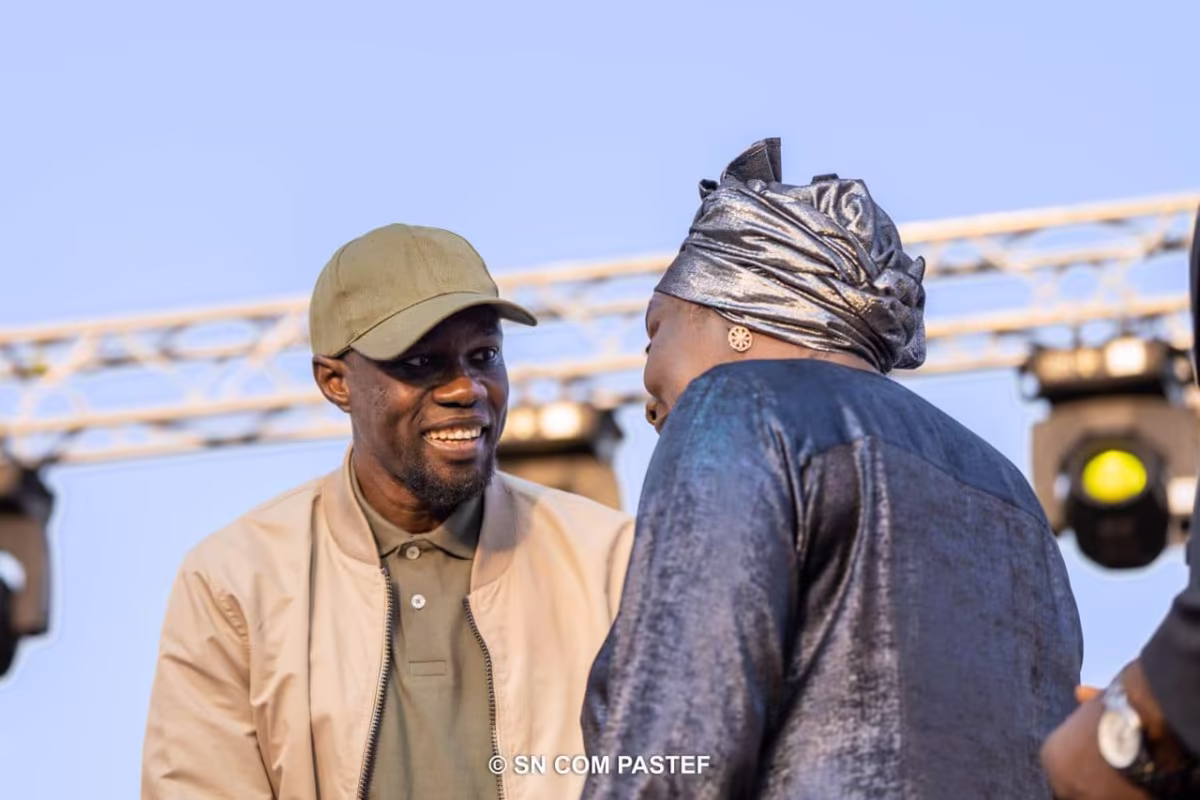 Aminata Touré en meeting politique