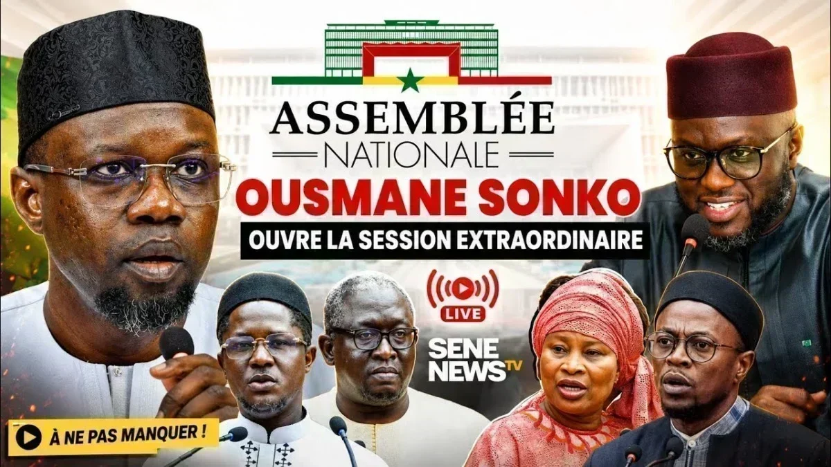 session parlamentaire extraordinary à Dakar session parlamentaire extraordinary à Dakar avec enquêtes de Sonko