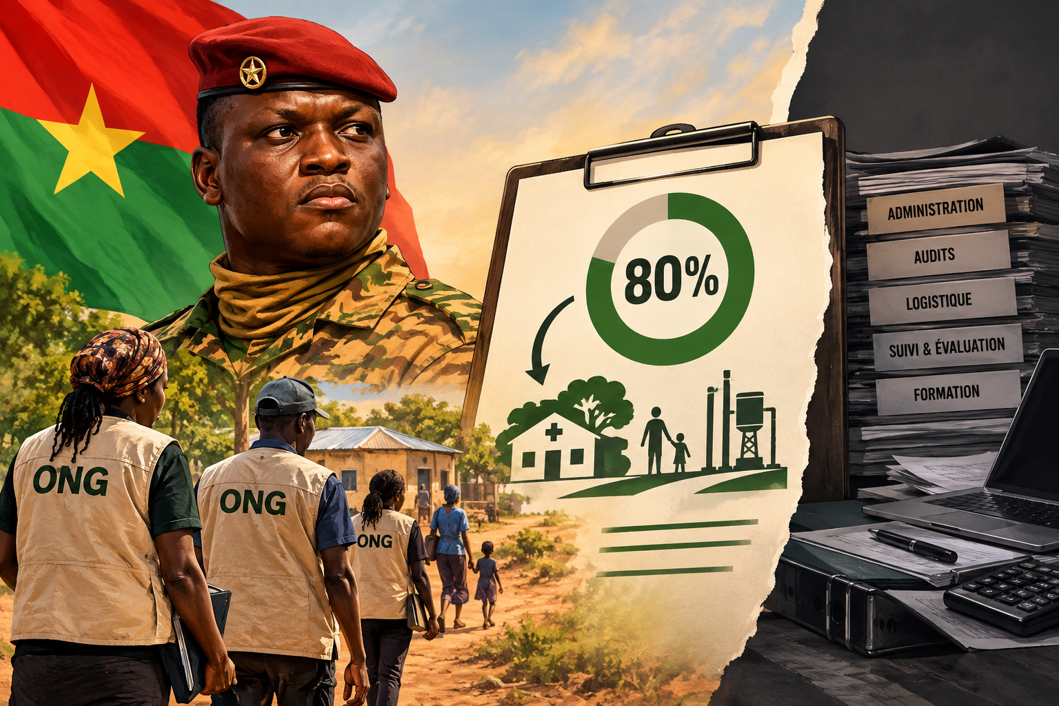 Ce que la mécanique des 80 % imposée aux ONG burkinabè ne dit pas de l’aide réelle