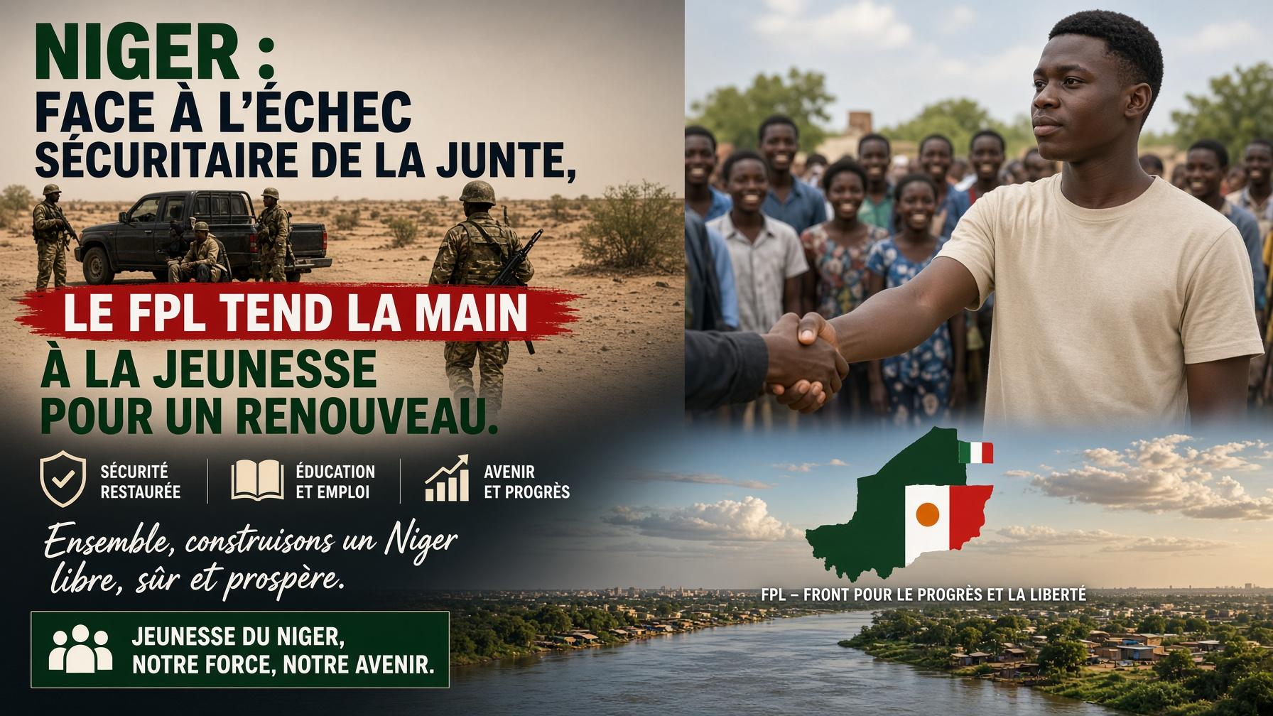 Décryptage : l&rsquo;appel du FPL à la jeunesse nigérienne, une stratégie calculée face à l&rsquo;échec sécuritaire de la junte