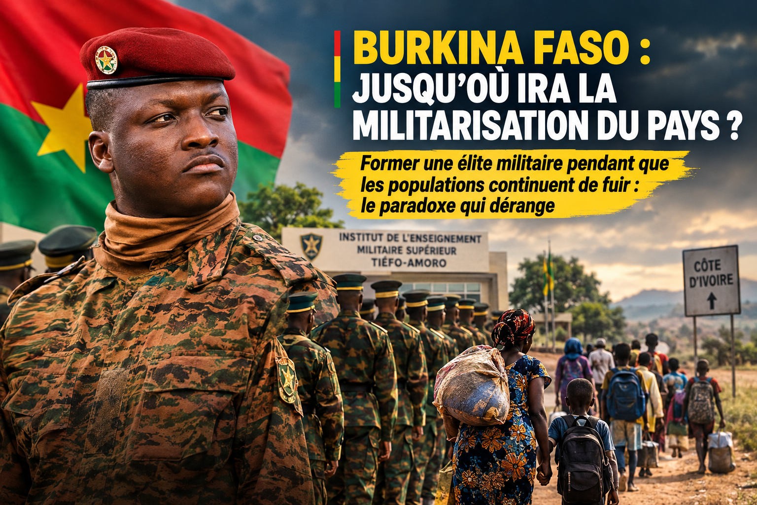 Burkina Faso : les non-dits d&rsquo;une militarisation qui s&rsquo;installe au sommet de l&rsquo;État