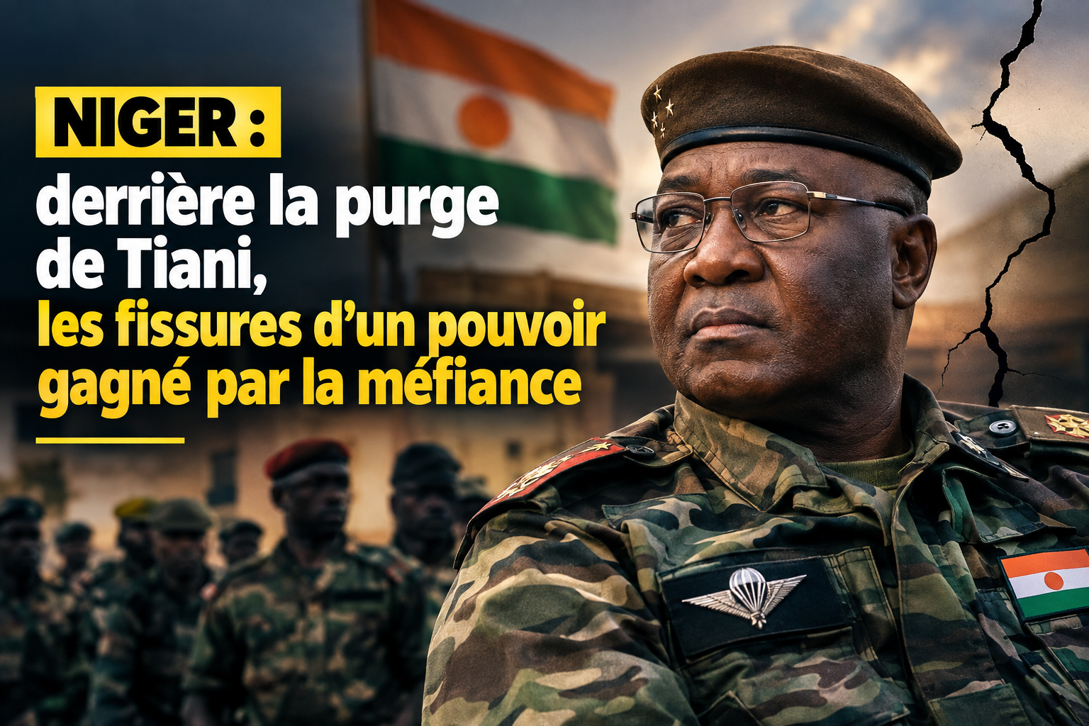 Niger : ce que la purge de Tiani dit vraiment des tensions au sommet du pouvoir