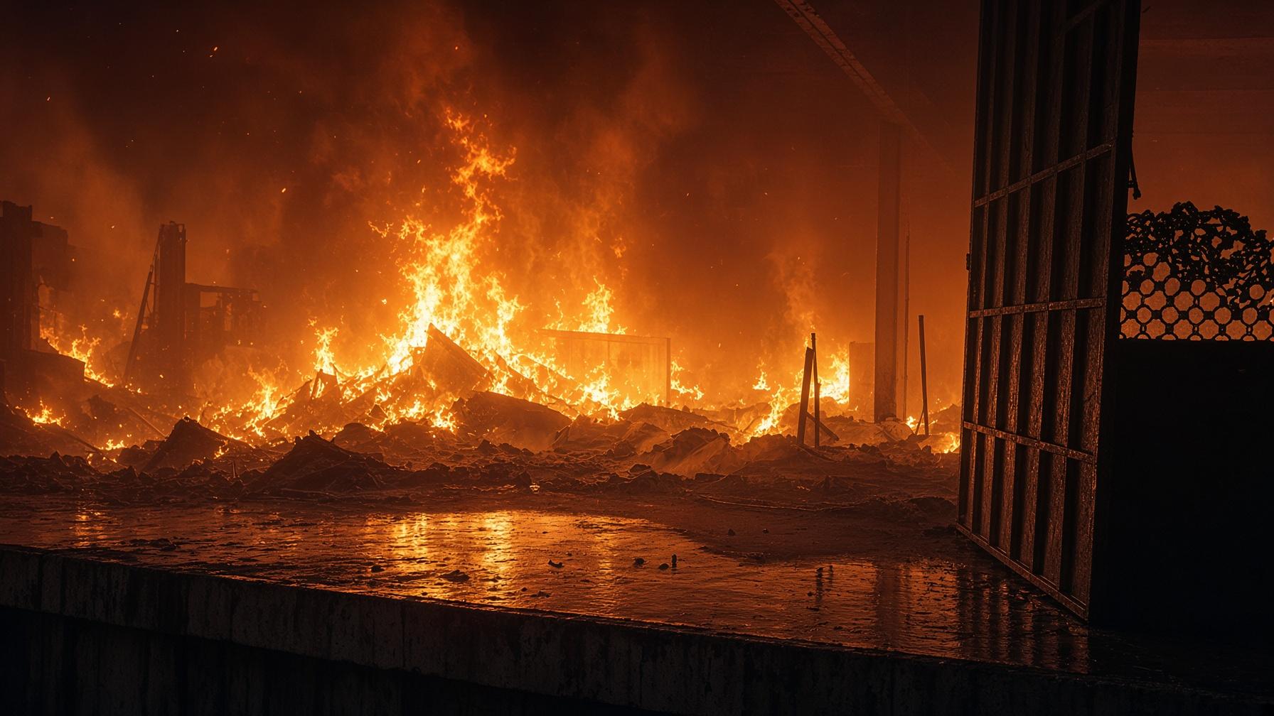Catastrophe d’Anié : quand l’incendie du marché plonge le Togo dans l’urgence économique