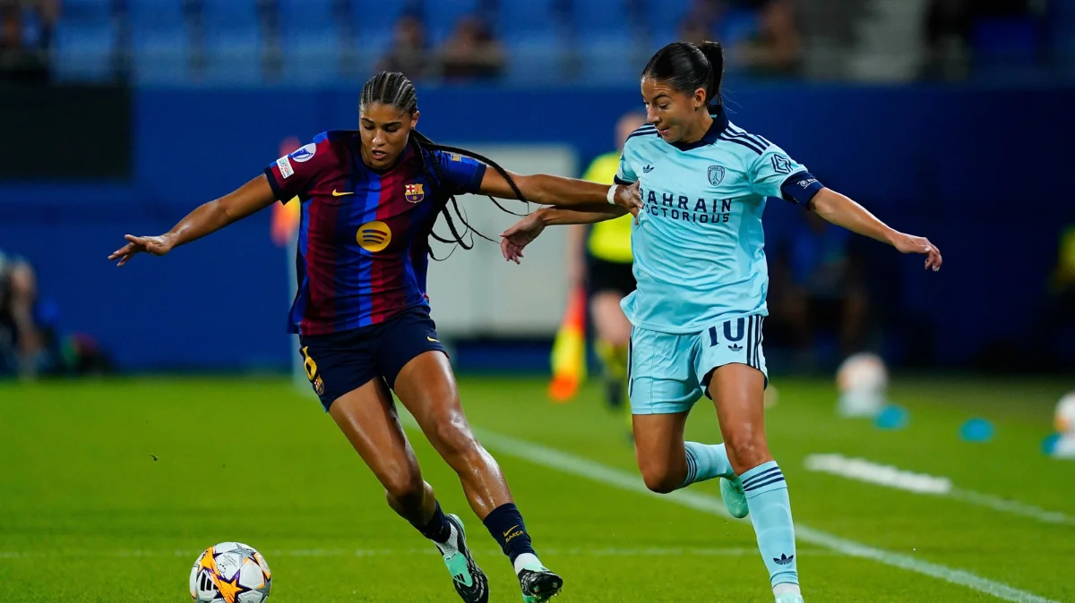 Ligue des champions féminine Paris FC Barcelone